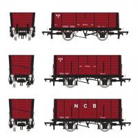 ACC2826 Accurascale P7 Hopper - NCB Ashington: NCB Red